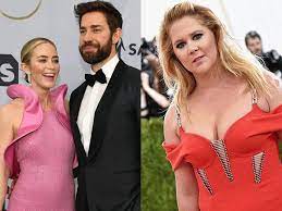 Having john's support is everything, because we are each other's confidant. John Krasinski Responds To Amy Schumer S Joke That He And Emily Blunt Have A Pretend Marriage