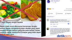 Bayam tidak boleh dikonsumsi oleh orang yang menderita penyakit asam urat dan rematik. Hoax Atau Fakta Makan Tempe Dan Bayam Bersamaan Bisa Mengendap Di Tubuh