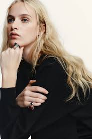 Shop Zara MAXI STONE RING at Beverly Center in Los Angeles, CA