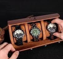 Amazon.com: Personalized PU Leather Watch Case - Customized ...