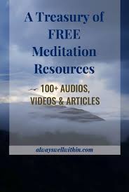 You Are The One You Ve Been Waiting For Richard Schwartz 100 Free Meditation Resources Audios Videos Articles Always Well Within Free Meditation Meditation Meditation For Beginners