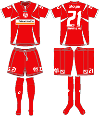 Thousands of new logo png image resources are added every day. Fsv Mainz 05 Home Uniform German Bundesliga German Liga Chris Creamer S Sports Logos Page Sportslogos Net