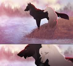 Collab The Flood By Naviira Deviantart Com On Deviantart Anime Wolf Drawing Creature Art Animal Art