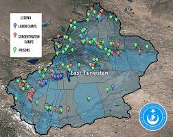 Maps Show 500 Suspected Camps, Prisons ...