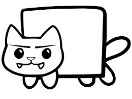 Here you can download nyan cat coloring pages. Evil Nyan Cat Coloring Page Free Printable Coloring Pages For Kids