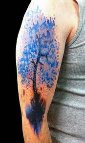 There are several options that tattoo lovers can settle for including the full blown watercolor designs. 70 Watercolor Tree Tattoo Designs For Men Manly Nature Ideas