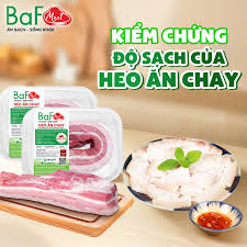 ✔️ KIỂM CHỨNG ĐỘ SẠCH CỦA THỊT HEO BAF MEAT – Siba Food HCM