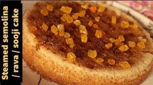 If you're using nuts, prepare them. Steamed Semolina Rava Sooji Cake Cake Recipe Cake Recipe Without Oven Steamed Cake Recipe Youtube