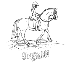 Ideas For Star Stable Coloring Pages Sugar And Spice