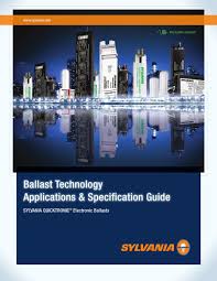 Ballast Technology Applications Specification Guide 2015