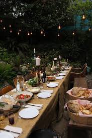 117 main dish recipes for a vegetarian dinner party. Myinnerlandscape Outdoor Dinner Parties Outdoor Dinner Italian Dinner Party