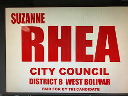 Profile for Suzanne Rhea City Council District B West Bolivar