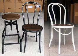 Antique chairs are full of character and you can choose from a wide range of styles, colours, fabrics and patterns. Metal Cafe Chairs Steel Thonet Chair For Sale