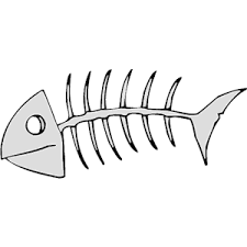 Fish Skeleton Clipart Cliparts Of Fish Skeleton Free Download Clipart Best Fish Skeleton Fish Bone Tattoo Fish Stencil