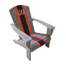 We are the #1 refinisher of outdoor patio furniture in southern california! Imperial International Cincinnati Bengals Multi Color Wood Finish Wood Stationary Adirondack Chair S With Slat Seat In The Patio Chairs Department At Lowes Com