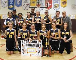 Kate Conlon Christmas Basketball Tournament winners