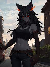 Hellhound (Monster Girl Encyclopedia) MGE LoRA - v1.0 | Stable Diffusion  LoRA | Civitai