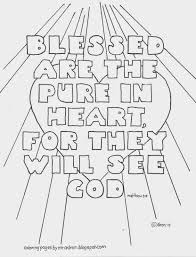 Coloring Pages For Kids By Mr Adron Blessed Are The Pure In Heart Matthew 5 8 Coloring Page Sunday School Coloring Pages Bible Coloring Pages Bible Coloring