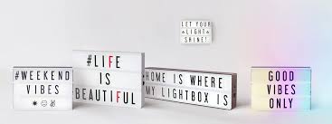 My Cinema Lightbox The Original Marquee Sign