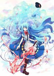 touhou project tenshi hinanawi artwork by isegawa yasutaka