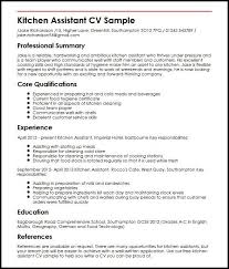 The best guidelines that can be included. Cv Builder Kitchen Assistant Cv Sample Myperfectcv 242478ed Resumesample Resumefor Sales Resume Examples Sales Resume Job Resume Examples