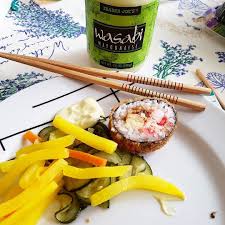 Uma Mistura Inusitada E Deliciosa De Wasabi Tempero Em Pasta Utilizado Na Culinaria Japonesa Feito Da Planta Wasabia Japonica Com Ma Food Tableware Instagram
