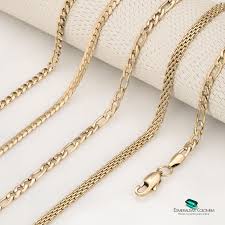 Cadenas En Oro Laminado De 18k Cadenas De Oro Para Hombres Cadenas Para Hombre Cadenas