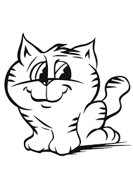 Cat coloring pages printable coloring pages for kids printable coloring pages are fun and can help children develop important skills. Cat Coloring Pages Print 100 Black And White Pictures For Free