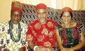 Image result for IPOB leader, Nnamdi Kanu loses mum