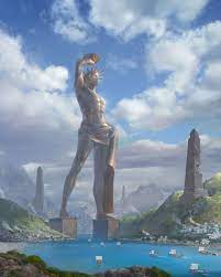 Monsters Club On Instagram Rate Work From 1 To 10 By Artofaveiro Colossus Colossusrhodi Ancient Greece Art Greek Mythology Art Greece Art