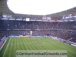 Hamburger sv's and wolfsburg's scrap for bundesliga survival will be decided on the final day after both fell to heavy defeats in the penultimate round on saturday. Imtech Arena Hamburger Sv German Football Grounds