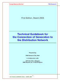 411, galle road, colombo 03, sri lanka. Tnb Tech Guidebook For The Connection Of Generation To The Distn Network Electrical Grid Electric Power Distribution