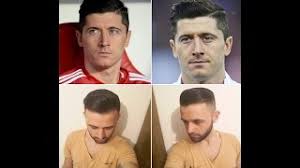 In le sueur, formerly the location of karen's hair studio. How To Pomade Robert Lewandowski Hairstyle Haircut Men S Bayern Munchen Youtube