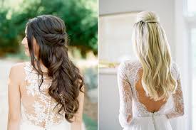 5 summer wedding hairstyles to rip from the runway. 12 Pretty Half Up Half Down Bridal Hairstyles Weddingsonline