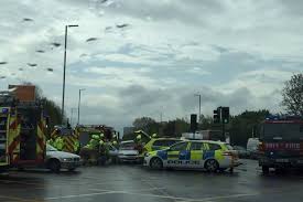 Sure, rv accidents can put a damper on your road trip, but they happen. A10 Enfield Traffic Emergency Services Close Road After Three Car Crash At Enfield Retail Park Essex Live