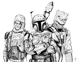 Enjoy a galactic selection of star wars coloring pages from hellokids and may the force be with you. Boba Fett Realistic Star Wars Coloring Pages Coloring And Drawing