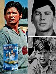 Charles Bronson grew up so poor that the first time he had three meals a  day was while in the Army Air Force. He flew 25 missions as a gunner