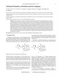 Maybe you would like to learn more about one of these? Medicinal Chemistry Of Paclitaxel And Its Analogues