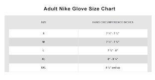 Nike Gym Gloves Size Chart Gymtutor Co