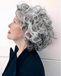 These soft tendrils of hair are very complimentary to every face shape so there is. Pin En Grey Hairstyles For Women