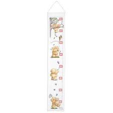 play days height chart forever friends cross stitch kit