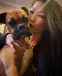 Upside down boxer face can make anyone smile!!!