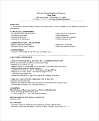 Free 8 Resume Samples In Ms Word Pdf