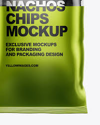 Download Bag With Black Nachos Mockup In Bag Sack Mockups On Yellow Images Object Mockups PSD Mockup Templates