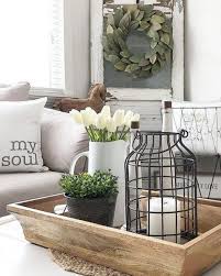 Stunning Rustic Farmhouse Living Room Decor Ideas 14 Farmhouse Coffee Table Decor Coffee Table Farmhouse Farmhouse Decor Living Room