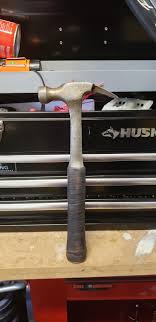 Estwing hammers seem to be made of a stightly softer grade of steel than other hammers so they bite the nail better. Old Estwing Found In A Family Friends Garage I Was Gifted Considering Replacing The Handle Because It Is Loose Opinions Tools