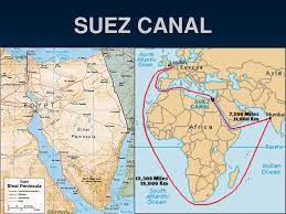 From the map, you can identify the beginning of the suez canal at the gulf of suez, the course of the suez canal through egypt and the ending of the canal at mediterranean sea. African Physical Geography Ppt Download