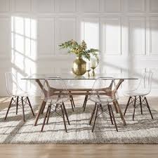 Overstock Com Online Shopping Bedding Furniture Electronics Jewelry Clothing More In 2020 Glass Dining Table Decor Clear Dining Chairs Dining Table Decor