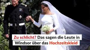 Hat das brautkleid eine andere farbe, sollte dies in die gesamte traumdeutung unbedingt miteinbezogen werden. Meghans Brautkleid Prinz Harrys Frau Setzte Auf Schlichte Eleganz Berliner Morgenpost