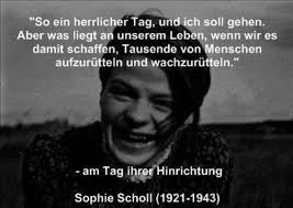 Sie wurde aufgrund ihres engagements in der widerstandsgruppe weiße rose hingerichtet. Zum Gedenken An Sophie Scholl Bochum